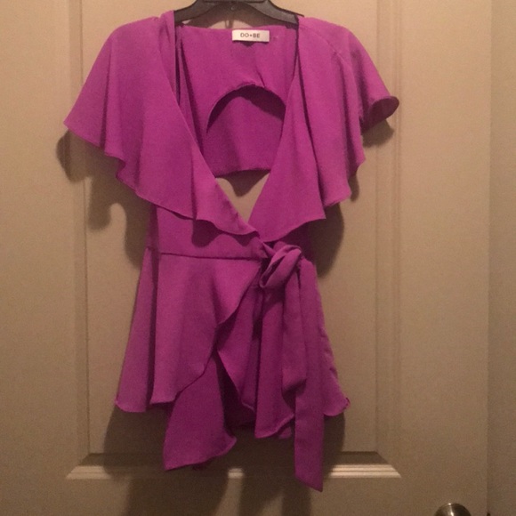 Magenta Romper - Picture 3 of 4